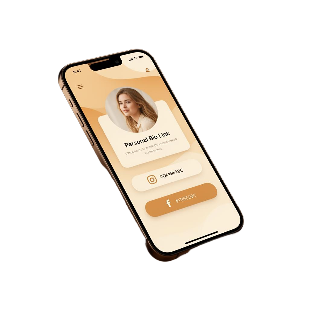 Exemplo de página NEXDENBIO em um smartphone premium